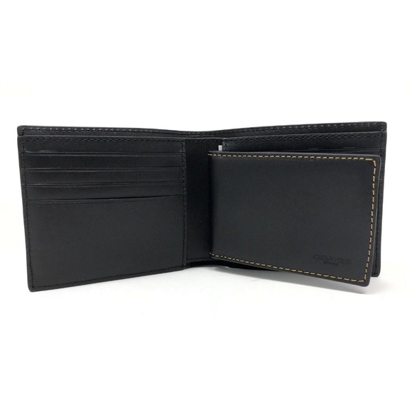 Coach 3 in 1 Cars Calf Leather Wallet - Picture 2 of 4